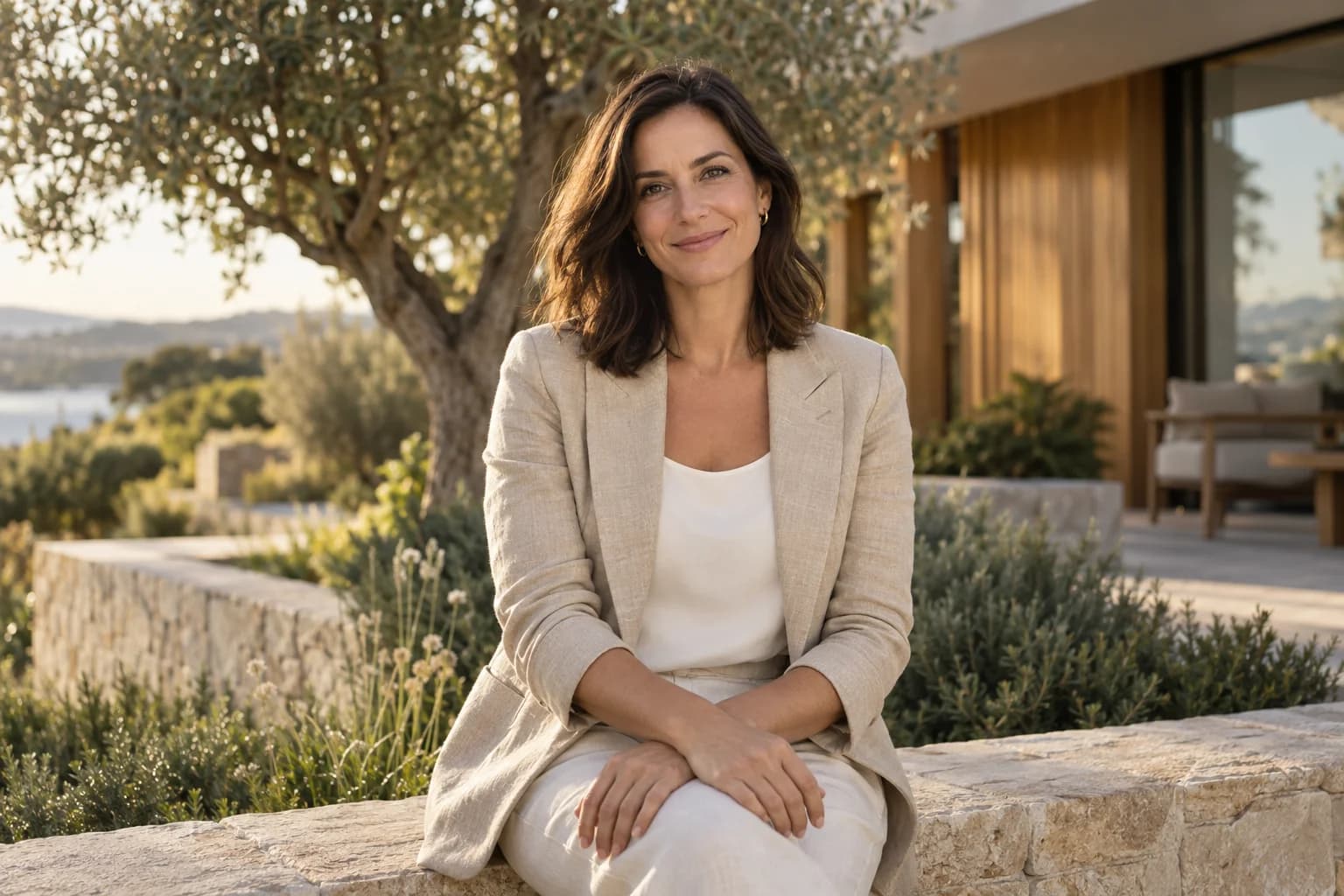 Portrait of Avery Lane, a fictional real estate agent